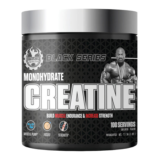 Black Series Creatine Monohydrate - Unflavored, 300g-100 Servings