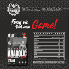 Dexter Jackson Signature Series Black Series Anabolic | Premium Lean Mass Gainer |Chocolate Flavor | Gluten Free |22 Serving, 16Lbs