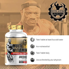 Dexter Jackson Signature Series Gold Multivitamin | Advanced Daily Formula | 865mg | 100 Serving