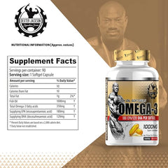 Dexter Jackson Omega-3 1000Mg (90 Softgels)
