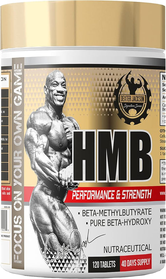 Gold Series HMB | Performance & Strength | 120 Tablets | 120 Serving