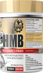 Gold Series HMB | Performance & Strength | 120 Tablets | 120 Serving