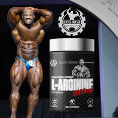 Dexter Jackson Signature Series Black Series L-Arginine - 5000Mg | Health Supplement | 30 Servings, 120 Tablets
