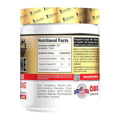 Dexter Jackson Signature Series L-Arginine Promotes Stamina And Performance Free Form Amino Acids Health Supplements 1000 Mg,180 Tablets