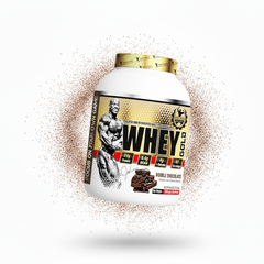 Dexter Jackson Signature Series Whey Gold - Isolate & Hydrolyzed Whey Protein Blend | Double Chocolate Flavor | 67 Servings, 2268G (5 Lbs)