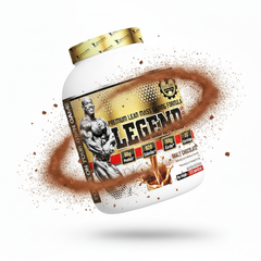Dexter Jackson Legend Mass - Premium Lean Mass Gaining Formula | Malt Chocolate Flavor | 2722g, 6 lbs - Gain Muscle Mass Efficiently!