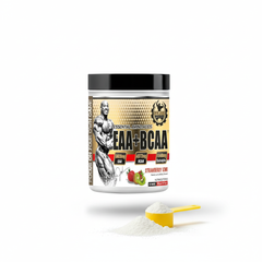 Dexter Jackson EAA+BCAA | Improve Exercise Performance & Maximize Muscle Gains | Strawberry Kiwi  Flavor | 390 Gram - Advanced Amino Acid Blend