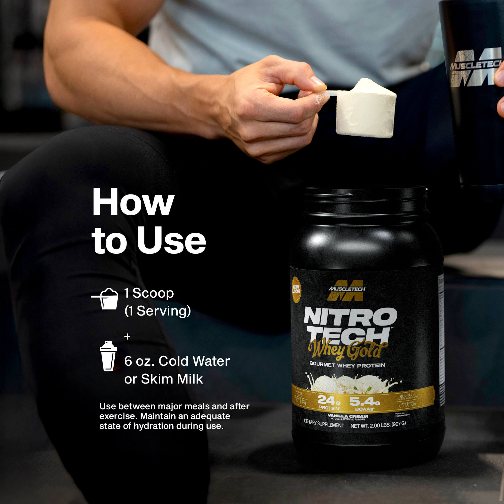 Nitro Tech 100% Whey Gold