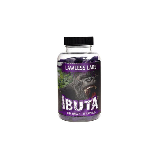 Lawless Labs Ibuta HGH MK-677 – 45 Capsules | Growth Hormone Support, Muscle Gain & Recovery Enhancer